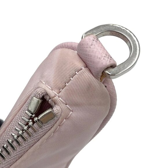 PRADA Re-Nylon Re-Edition 2005 Shoulder Bag Nylon Pink 1BH204 - Picture 11 of 16